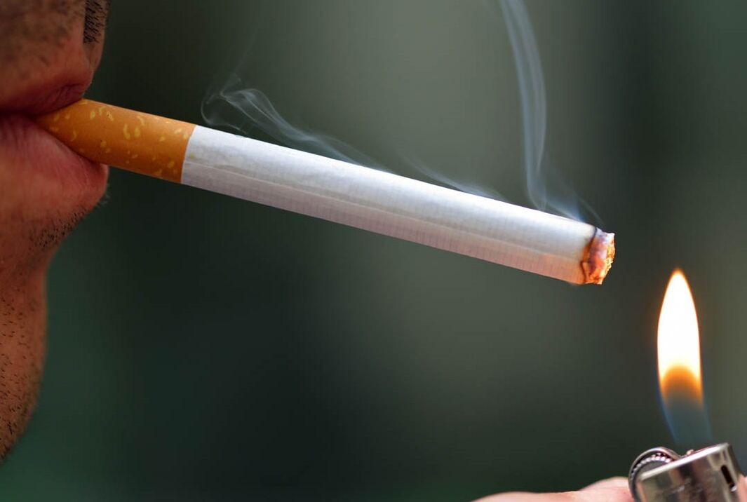 fumare come causa di scarsa potenza dopo i 60