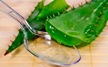 Succo di foglie di aloe per la rigenerazione cellulare del corpo maschile